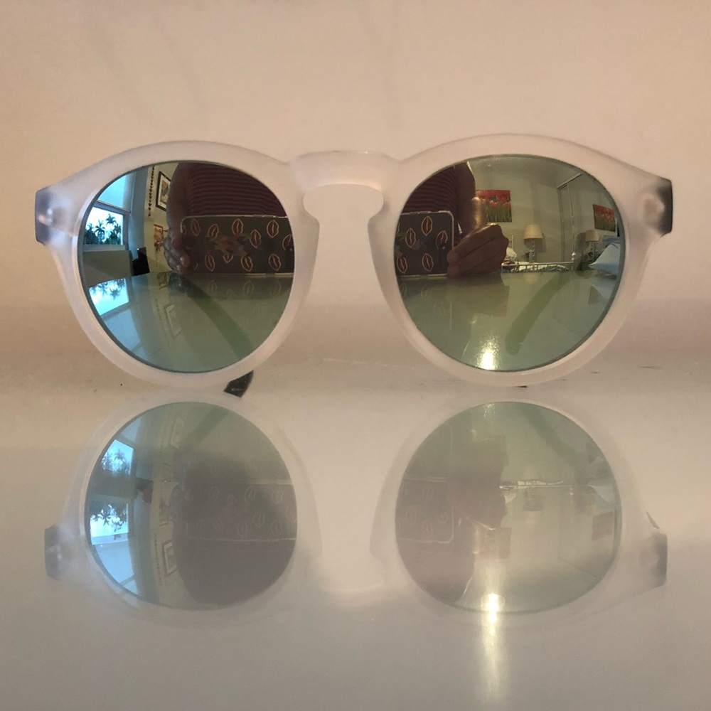 Clear Matte Sunglasses